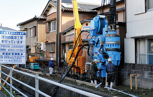 環境に配慮した施工を実現