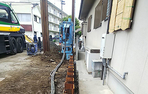 ゼロクリアランス工法